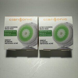Clarisonic Acne Cleanse Facial Cleansing Brush Head Replacement 2 PACK